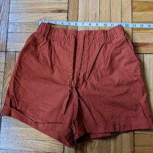 Orange Uniqlo Shorts